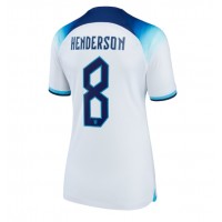 England Jordan Henderson #8 Fotballklær Hjemmedrakt Dame VM 2022 Kortermet